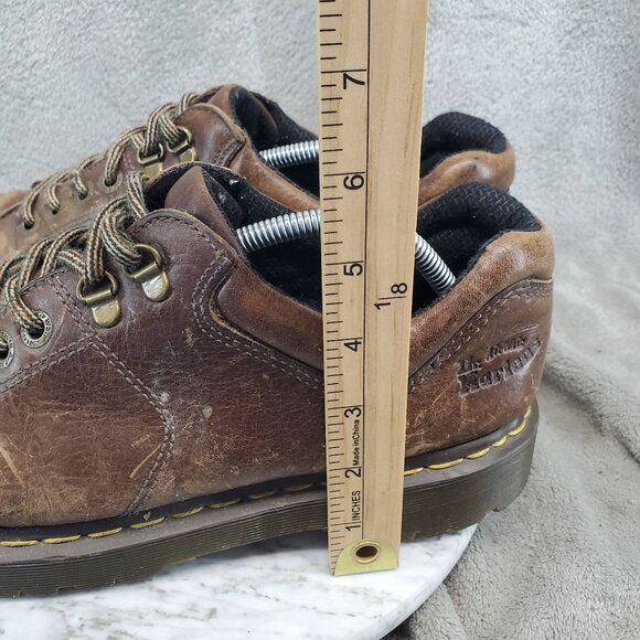 Dr. Martens Shoes Mens 11 Brown Leather Y2K Chunky Oxford 10940 AW004 *Read* main image 8